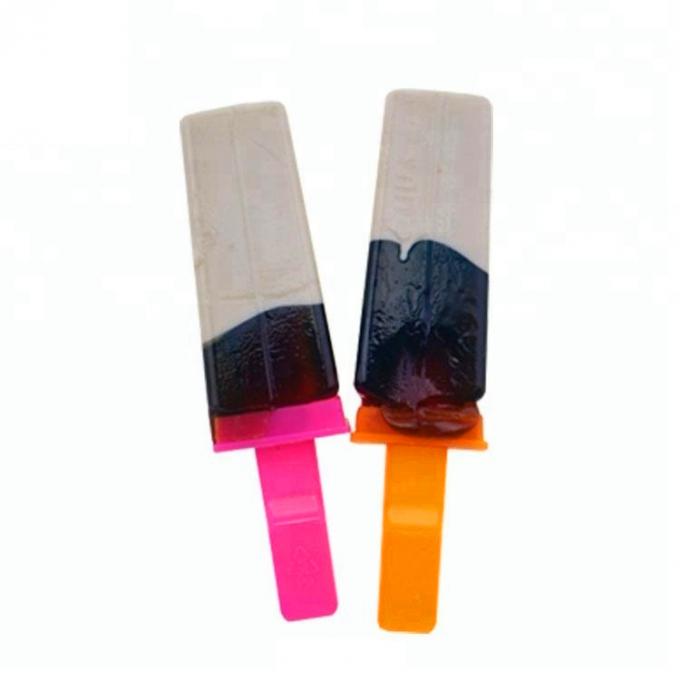 Ручки свистка леденцов на палочке шоколада форма мороженого 2 цветов Фруйты халяльная