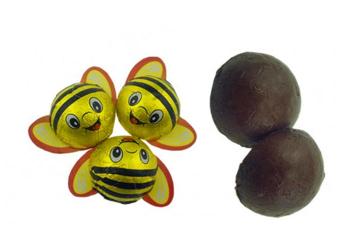 7,5 пчелы шоколадов животного г помадки интересной форменной форменные для супермаркета