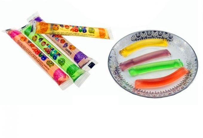 Форма ручки особенной конфеты плода дизайна здоровой мини для детей над 3 летами старыми
